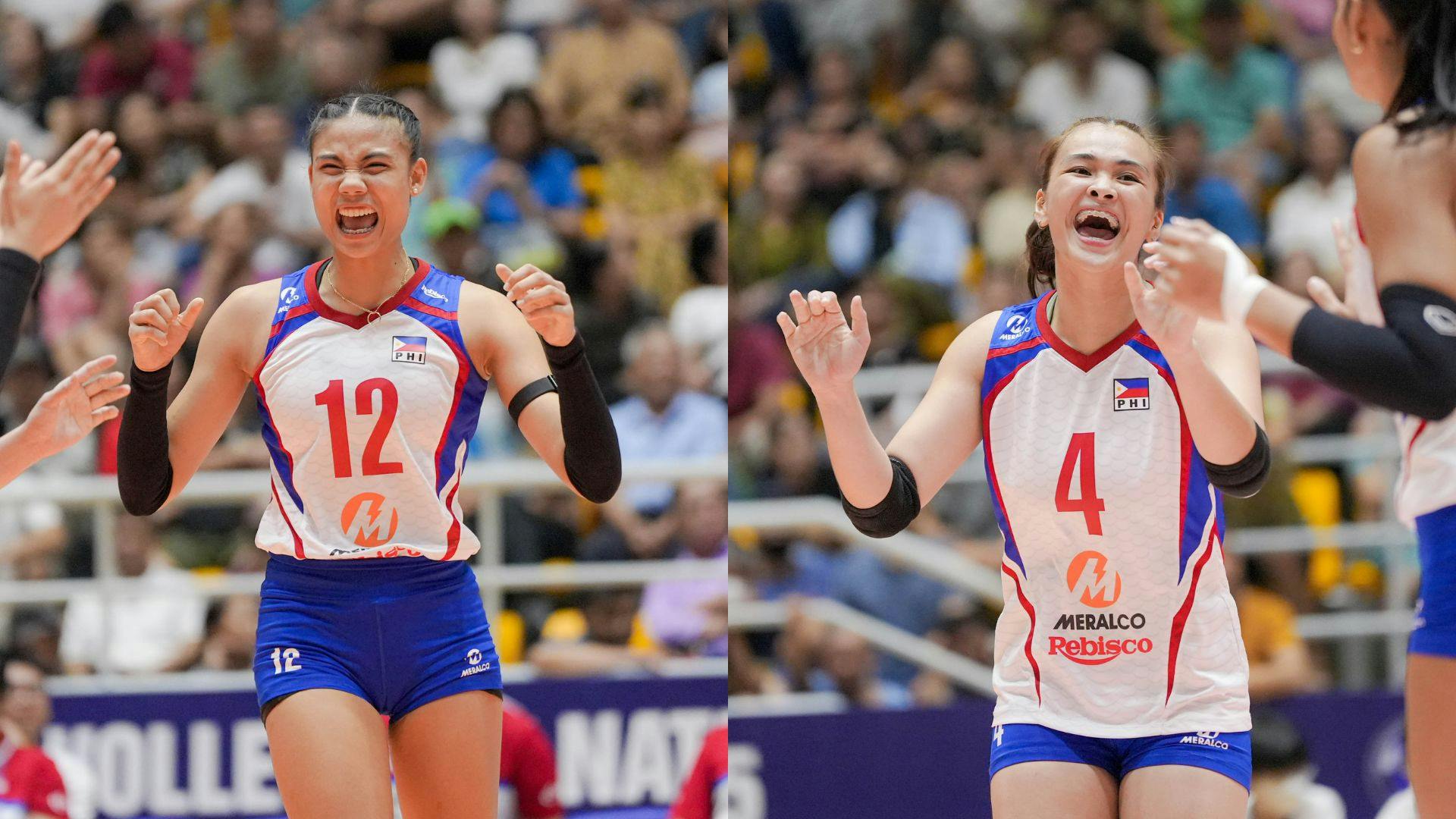 Angel Canino, Bella Belen relish dream chance to compete in 2029 FIVB Women